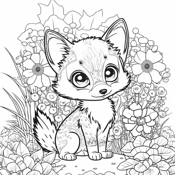 Baby Animal Coloring Pages For Children