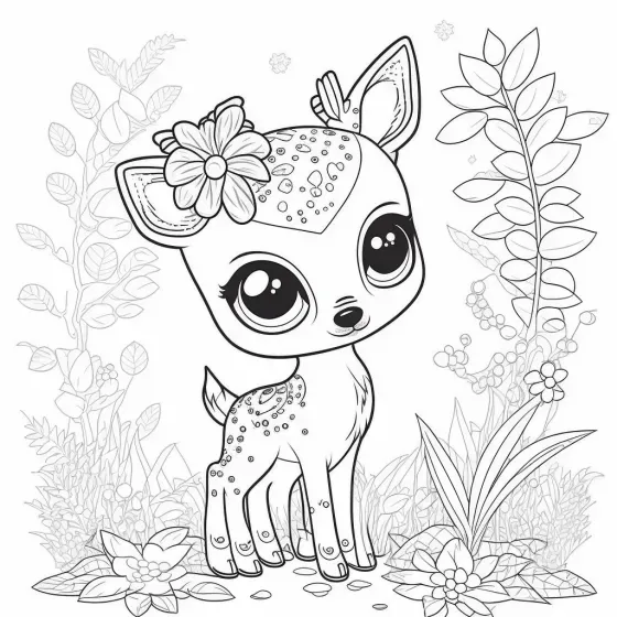 Baby Animal Coloring Pages For Children