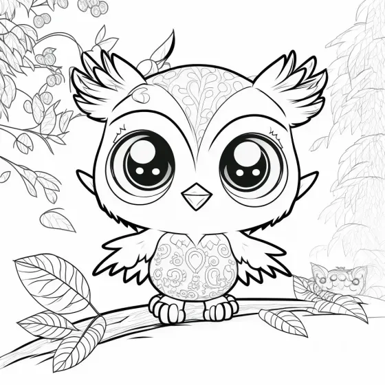 Baby Animal Coloring Pages For Children