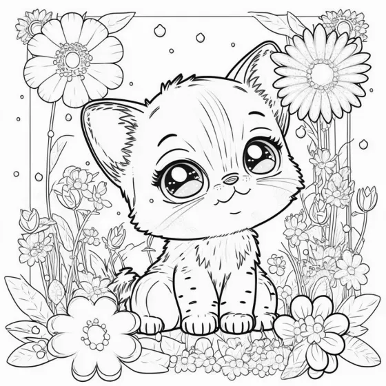 Baby Animal Coloring Pages For Children