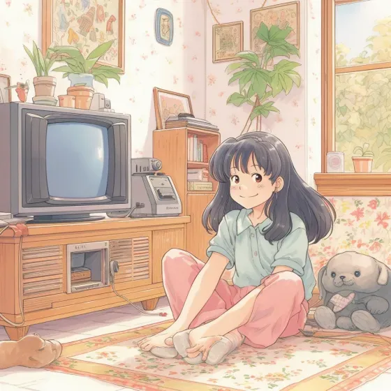 Kids Book Illustrations Anime Style