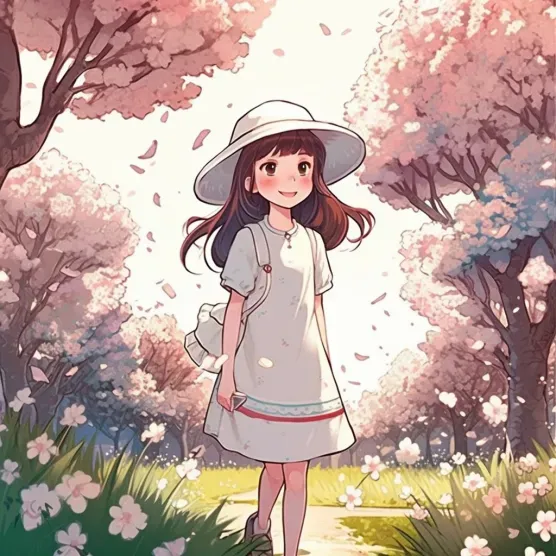 Kids Book Illustrations Anime Style