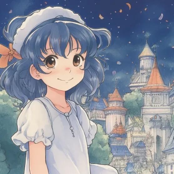 Kids Book Illustrations Anime Style