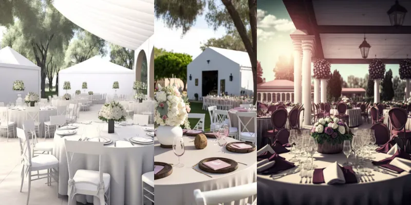 Wedding Table Decor Inspiration generated by undefined