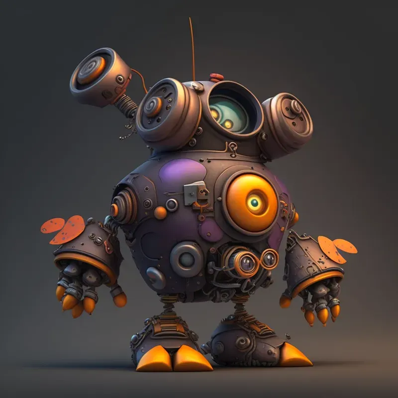 Ultra Detailed Robots