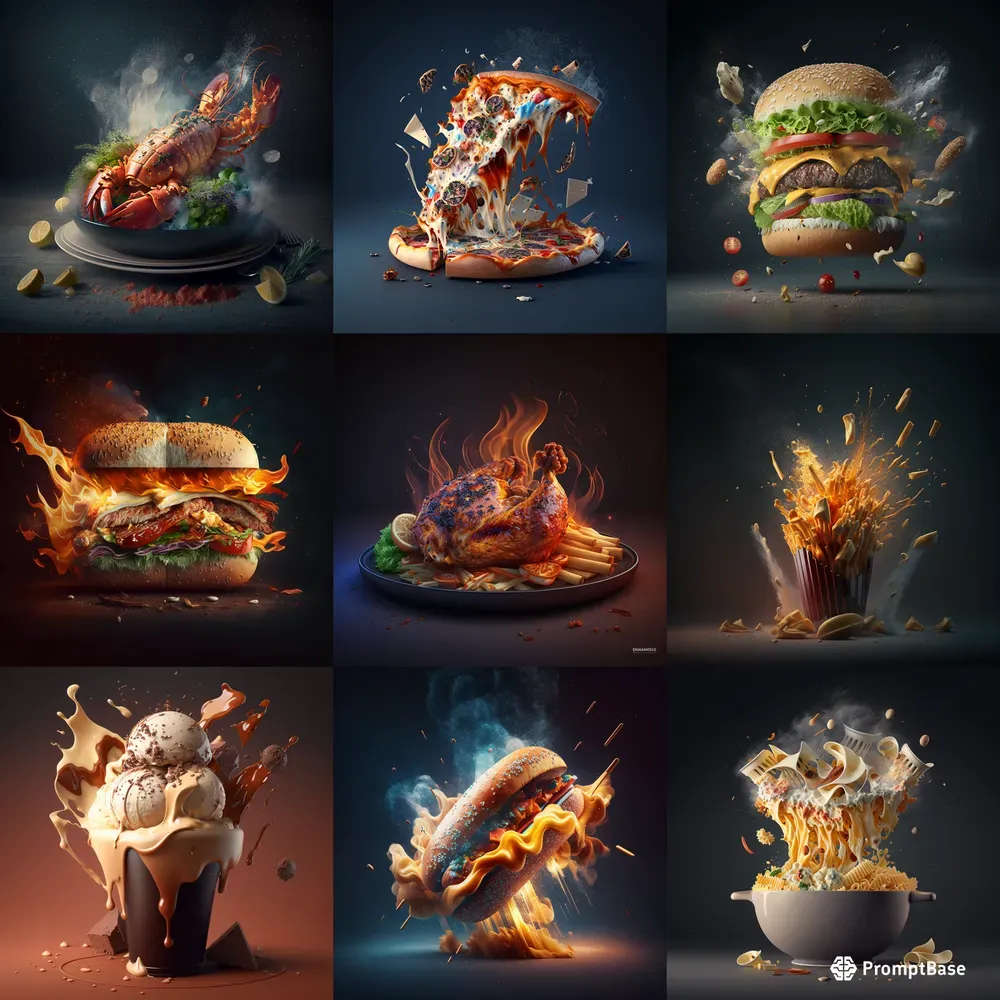 Cinematic Food Ads
