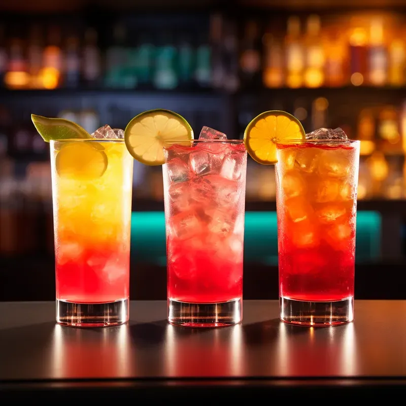 Advertising Bar Drinks Collection