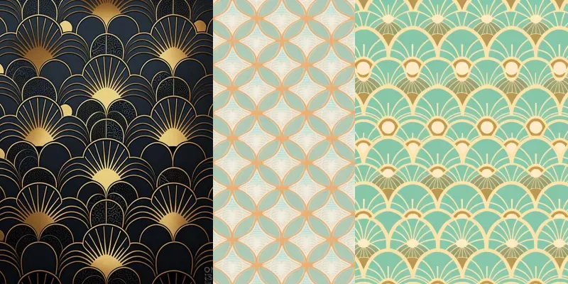 Modern Japanese Patterns generated by undefined