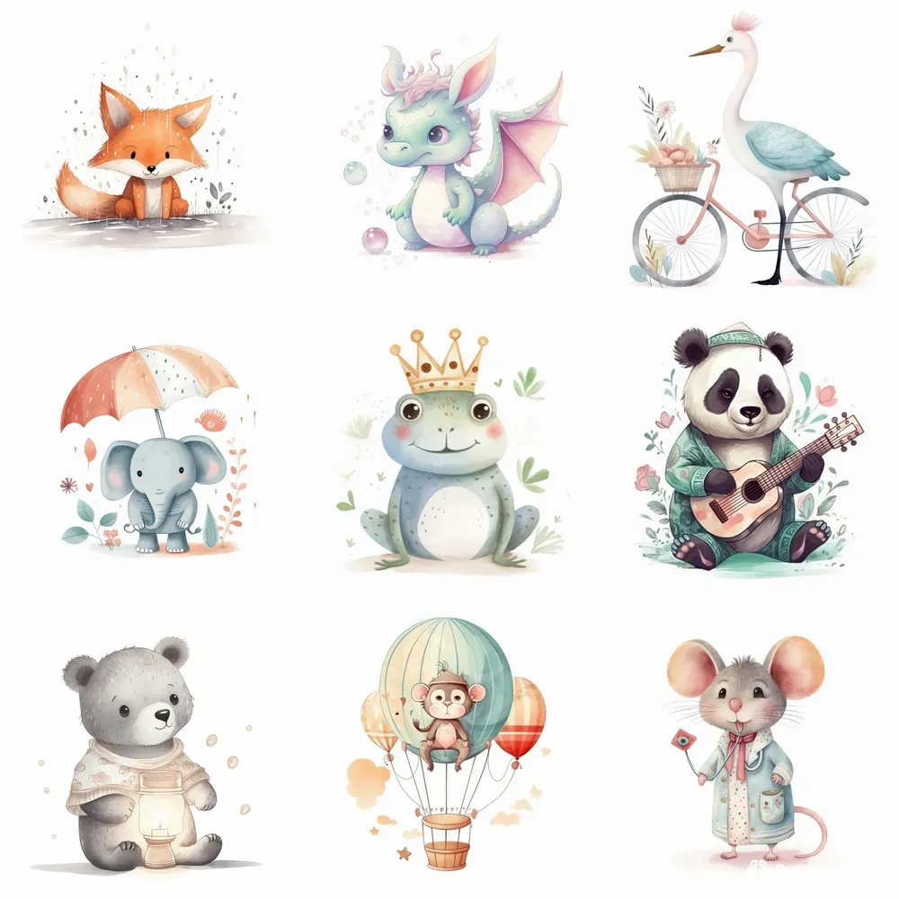 Fairy Tales Cute Animals
