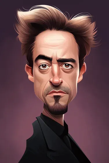 Caricatures Of Famous Actors
