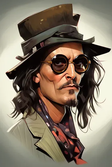 Caricatures Of Famous Actors
