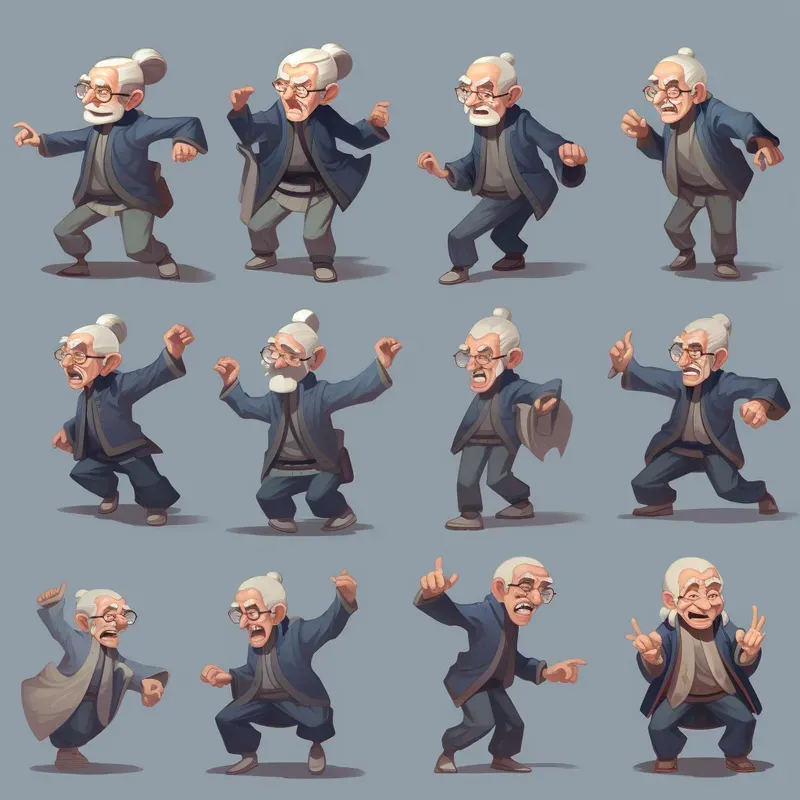 2D Gaming Sprite Sheets For Characters