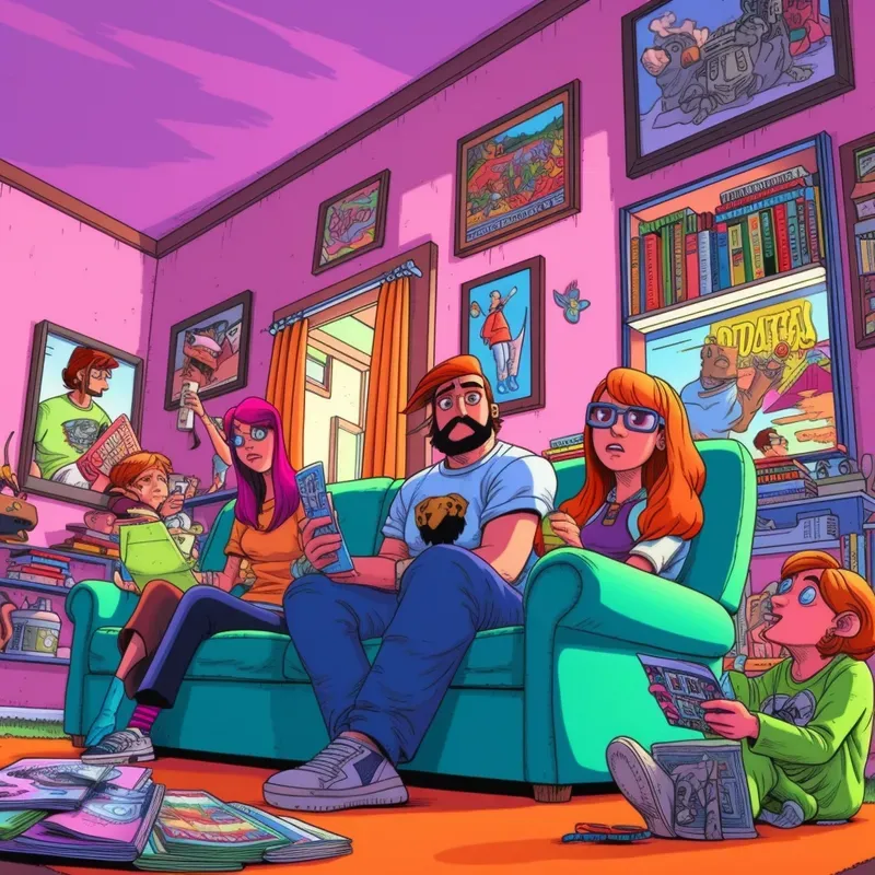 Comic Scenes