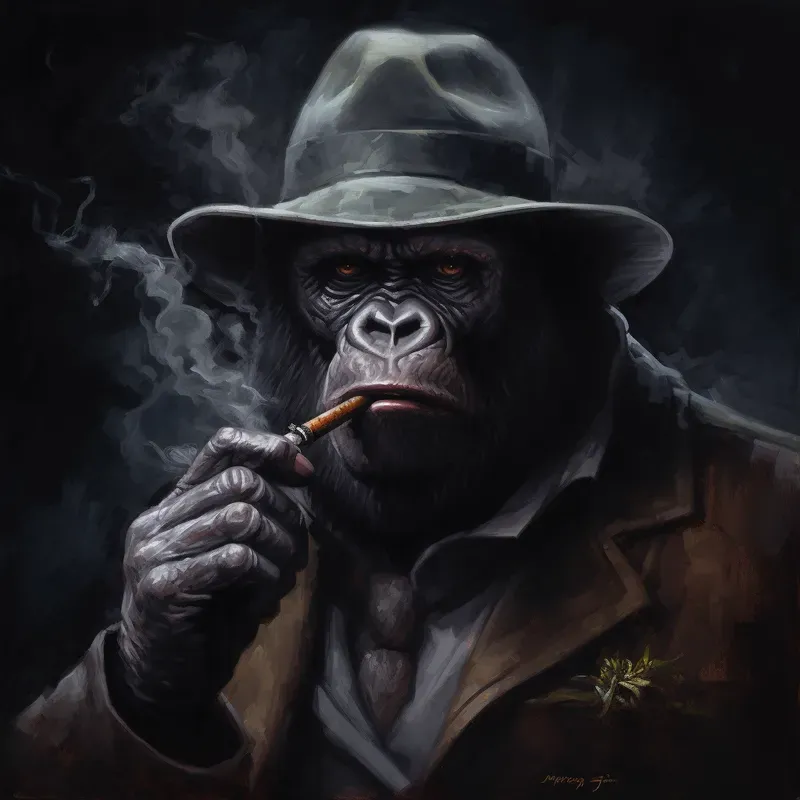 Gangster Animal Portraits