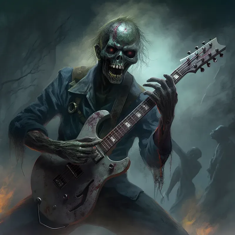 Undead Zombie Art