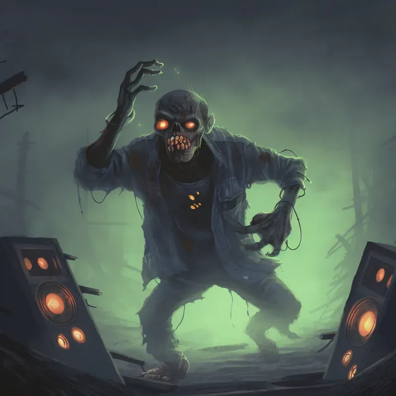 Undead Zombie Art