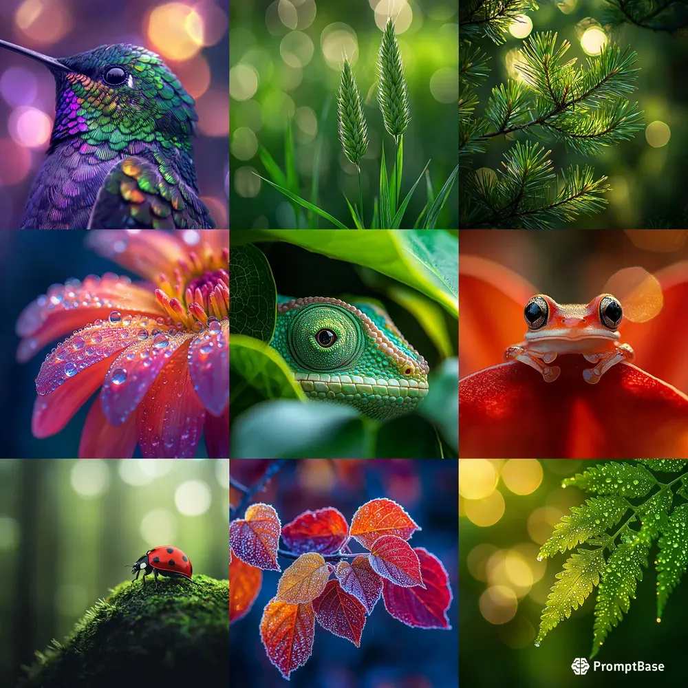Nature Macro Shot Photographs