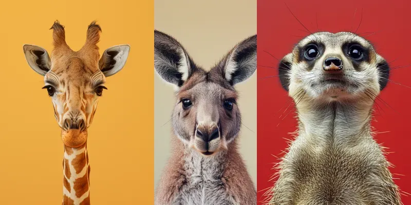 Professional Stunning Animal Portraits generated by undefined