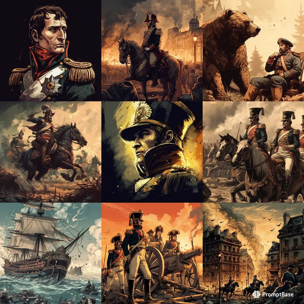 Napoleon Illustration Empire