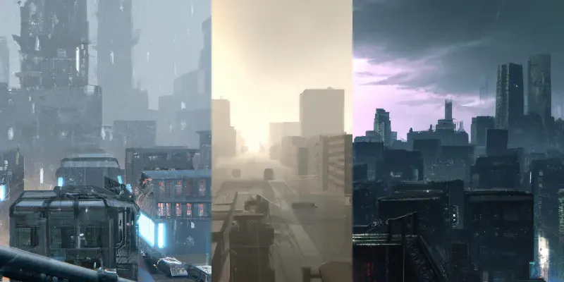 Dystopian Cities generated by undefined