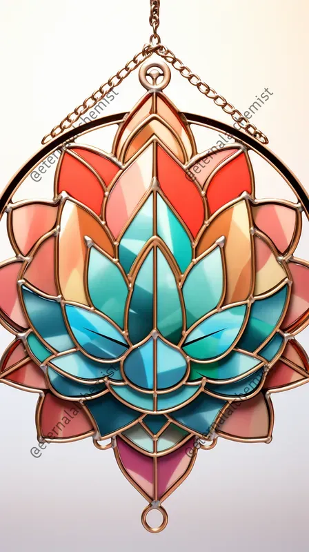Stained Glass Flowers
