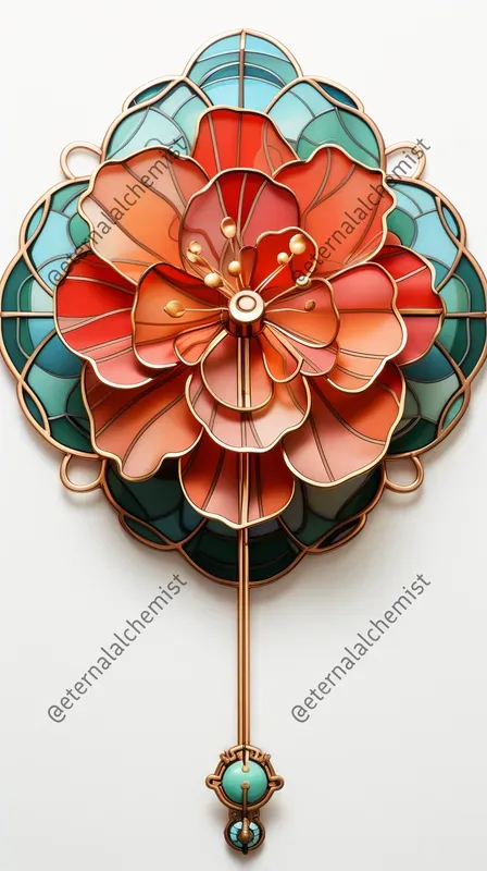 Stained Glass Flowers