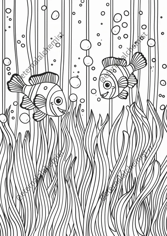 Ocean Wonders Coloring Pages