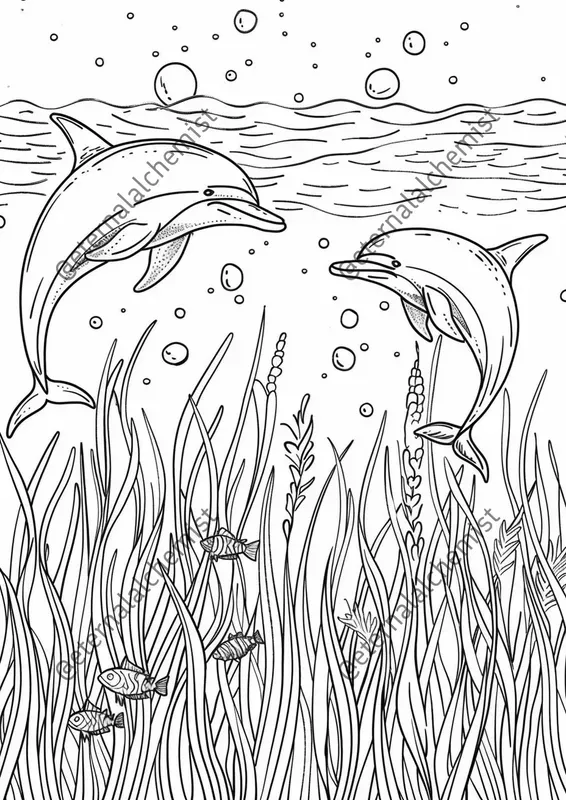 Ocean Wonders Coloring Pages