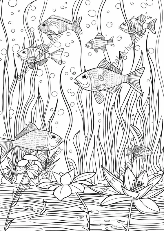 Ocean Wonders Coloring Pages