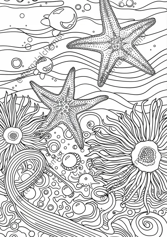 Ocean Wonders Coloring Pages
