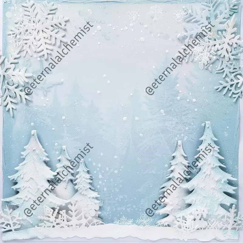 Winter Charm Scrapbook Pages Midjourney Prompt PromptBase