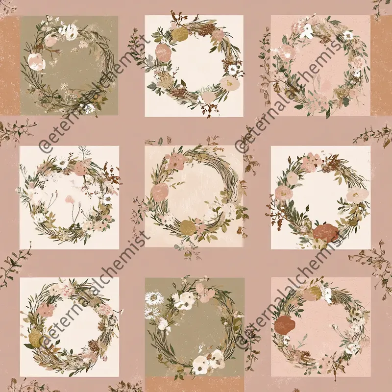 Cottagecore Countryside Scrapbook Pages