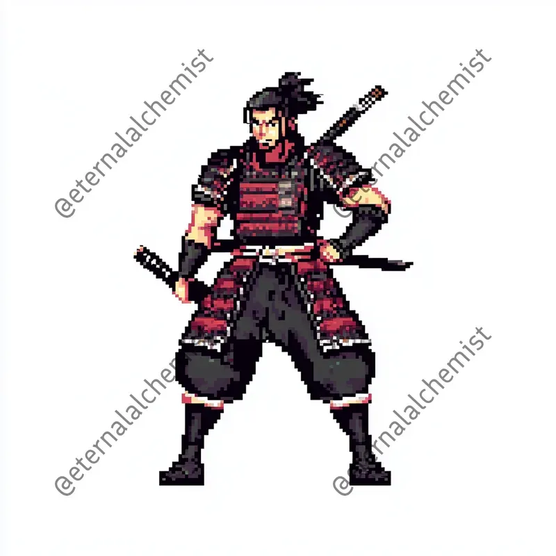 Retro 16-bit Tactical RPG Characters