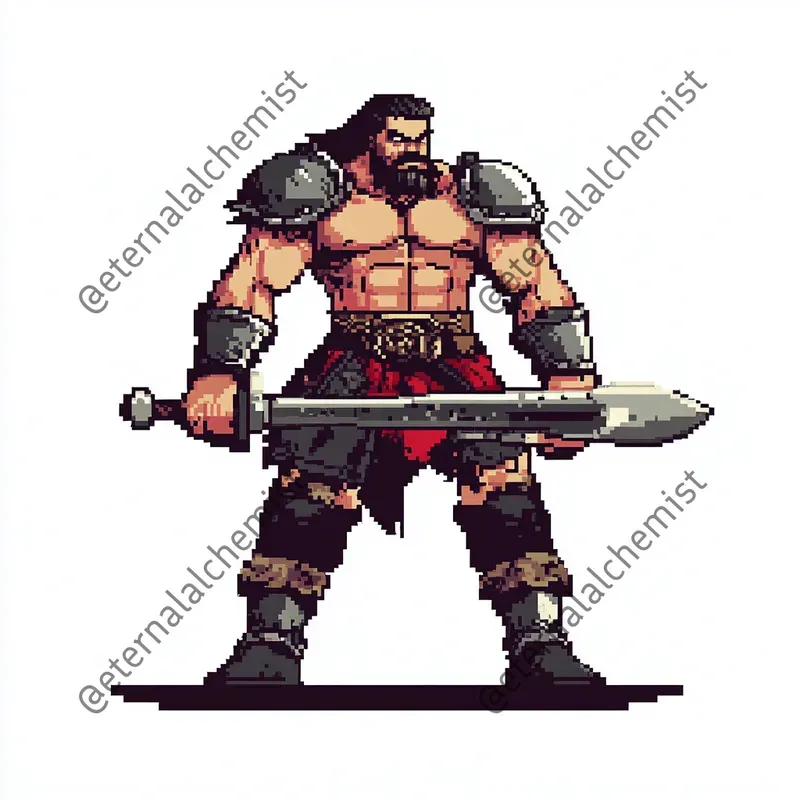 Retro 16-bit Tactical RPG Characters