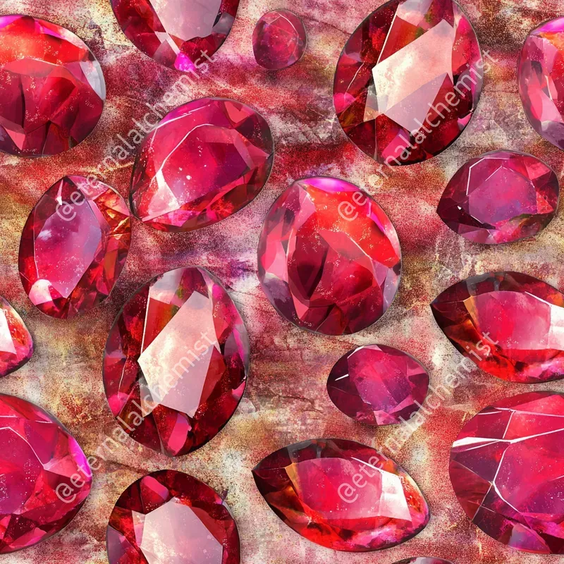 Gems And Crystals Scrapbook Pages