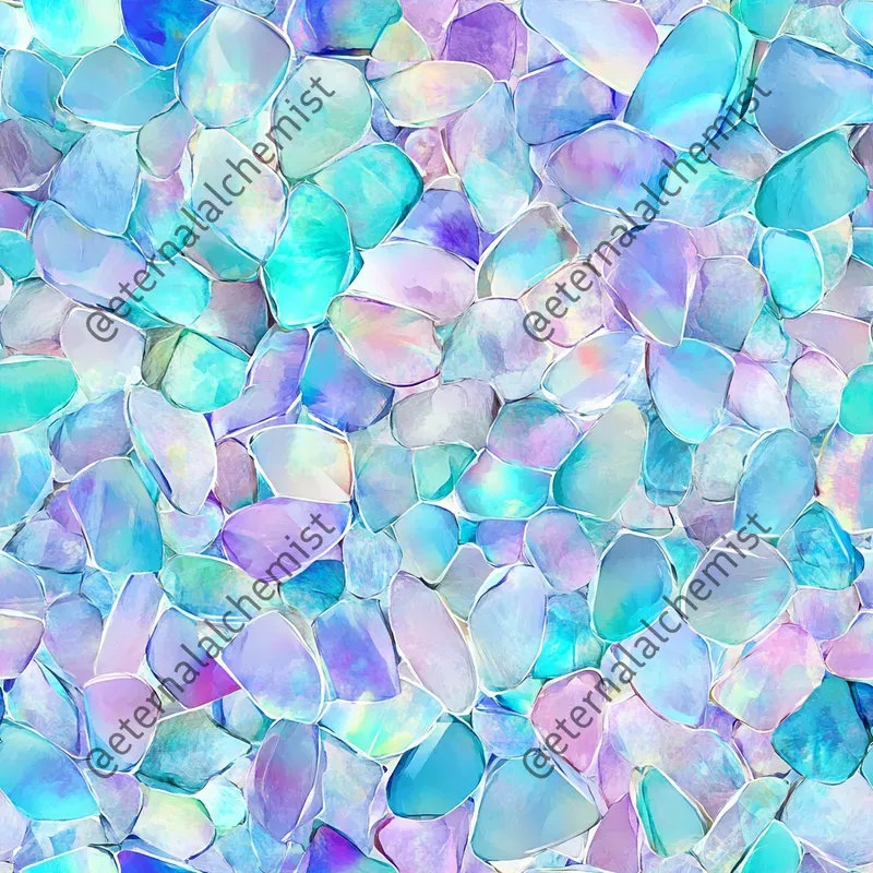Gems And Crystals Scrapbook Pages