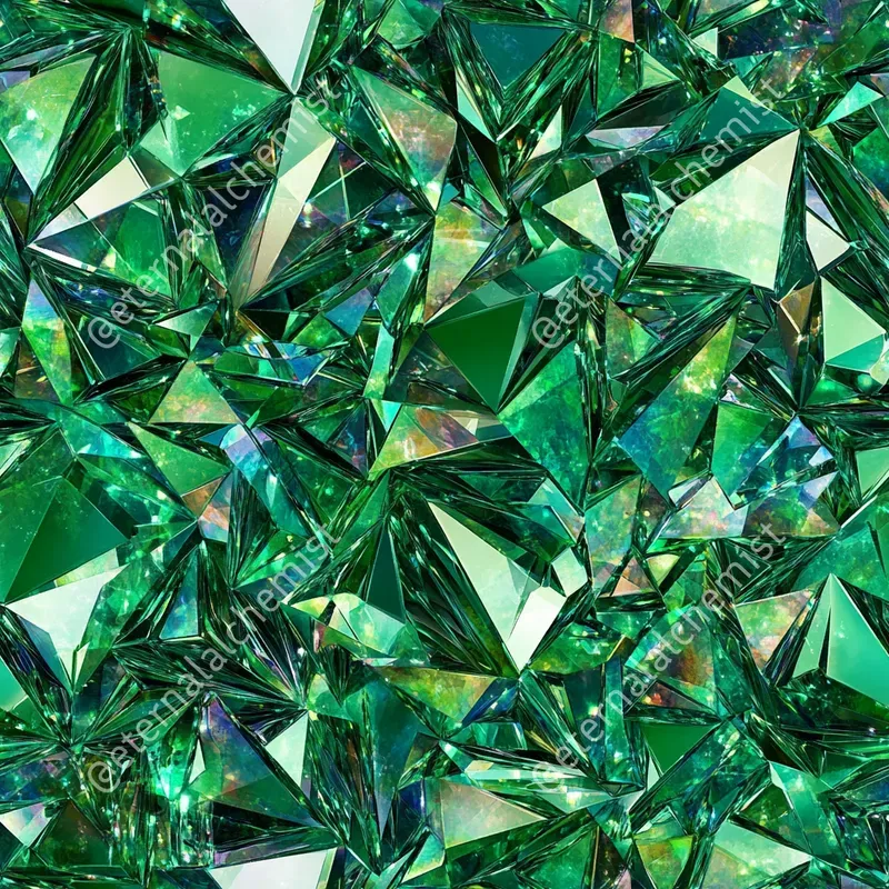 Gems And Crystals Scrapbook Pages