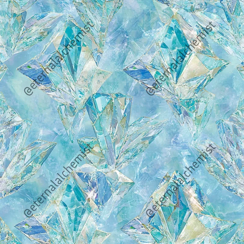 Gems And Crystals Scrapbook Pages