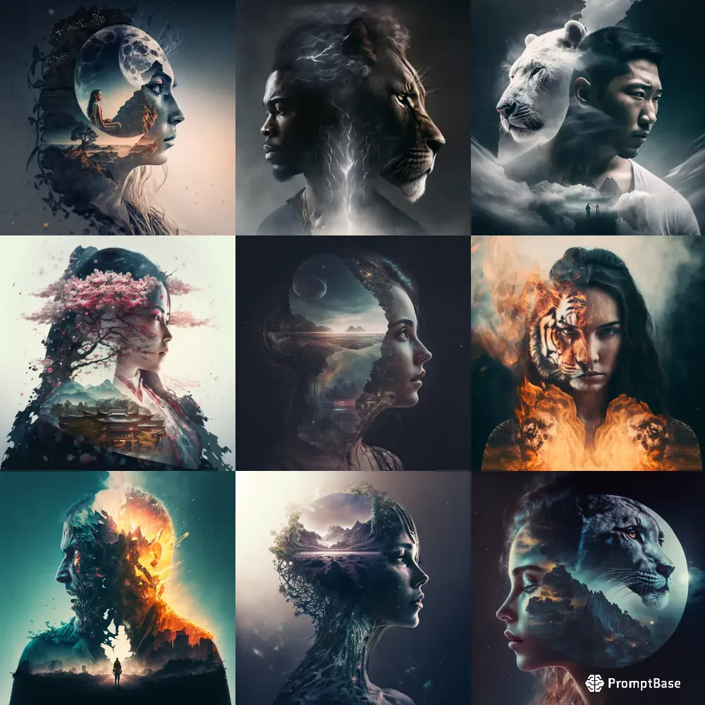 Fine Art Portrait Photography Mixes