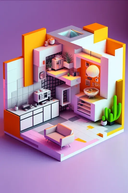 3D Pixel Art Scenes Voxel Art Revolution