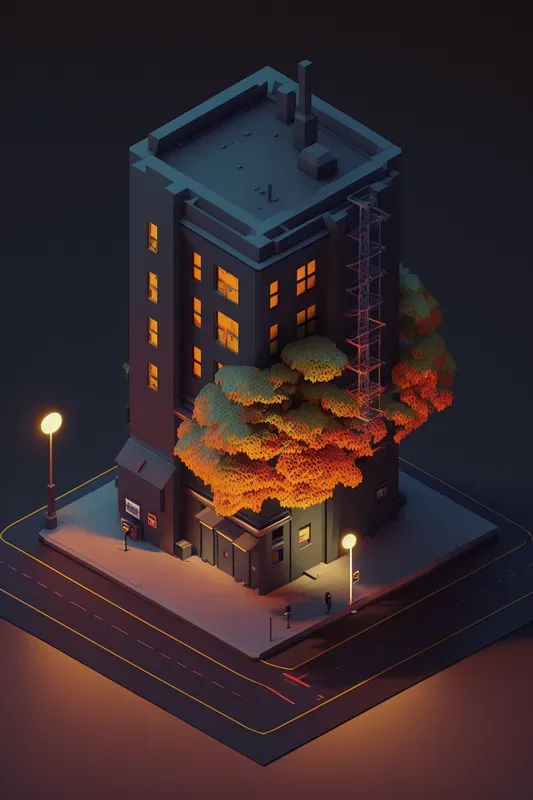 3D Pixel Art Scenes Voxel Art Revolution