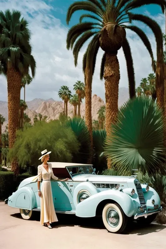 1950s Luxurious Posh Lifestyles