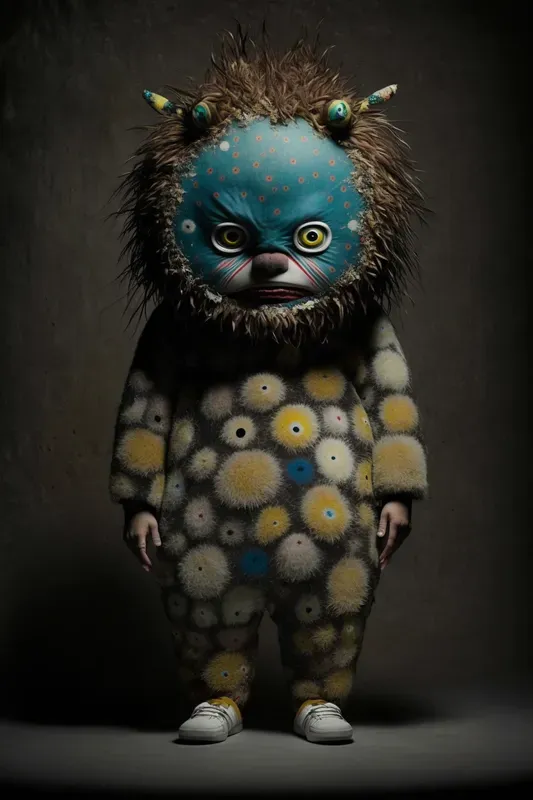 Furry Monsters Pop-art