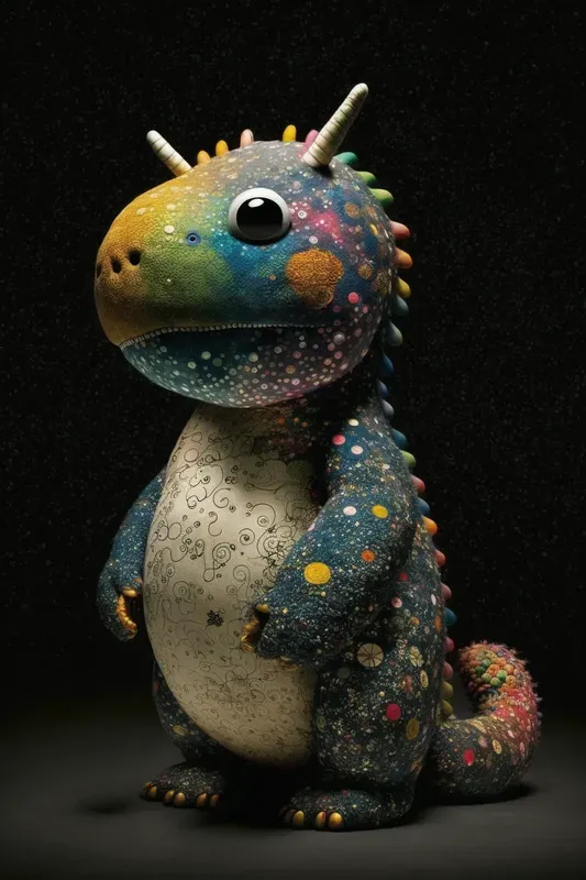 Furry Monsters Pop-art