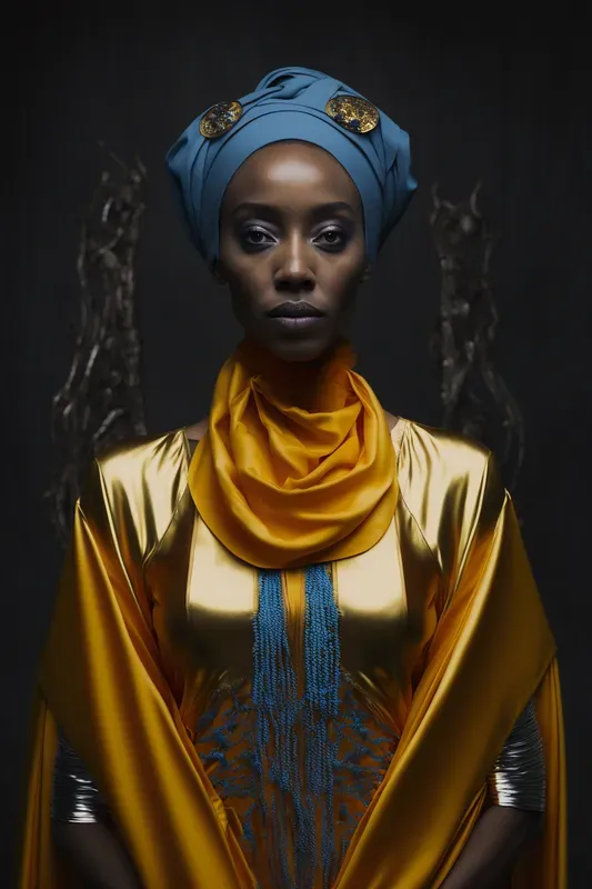 African Fashion Vibrant And Bright Hues