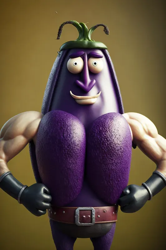 Personified Produce Anthropomorphic Food