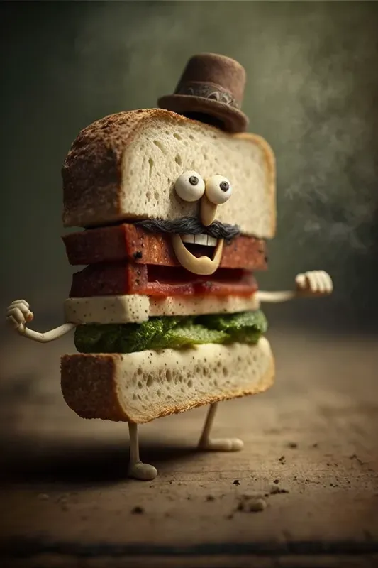 Personified Produce Anthropomorphic Food