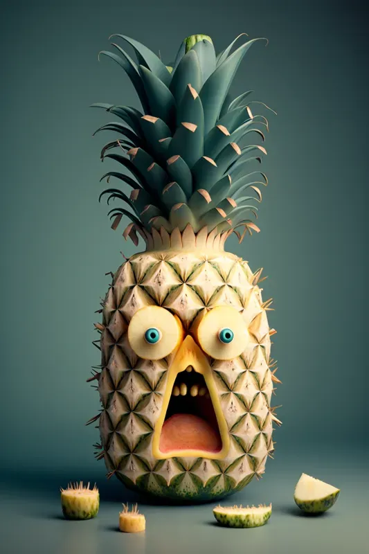 Personified Produce Anthropomorphic Food