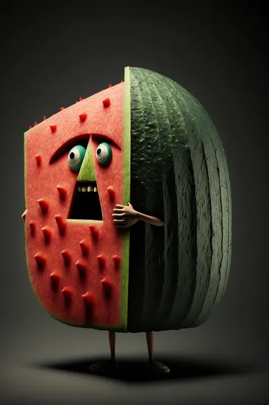 Personified Produce Anthropomorphic Food
