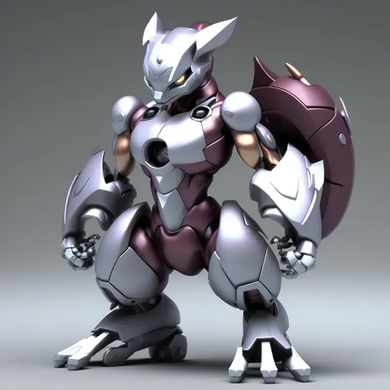 Pokemon Iron Man Cyborgs